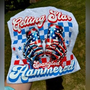 Getting my star spangled hammered tee